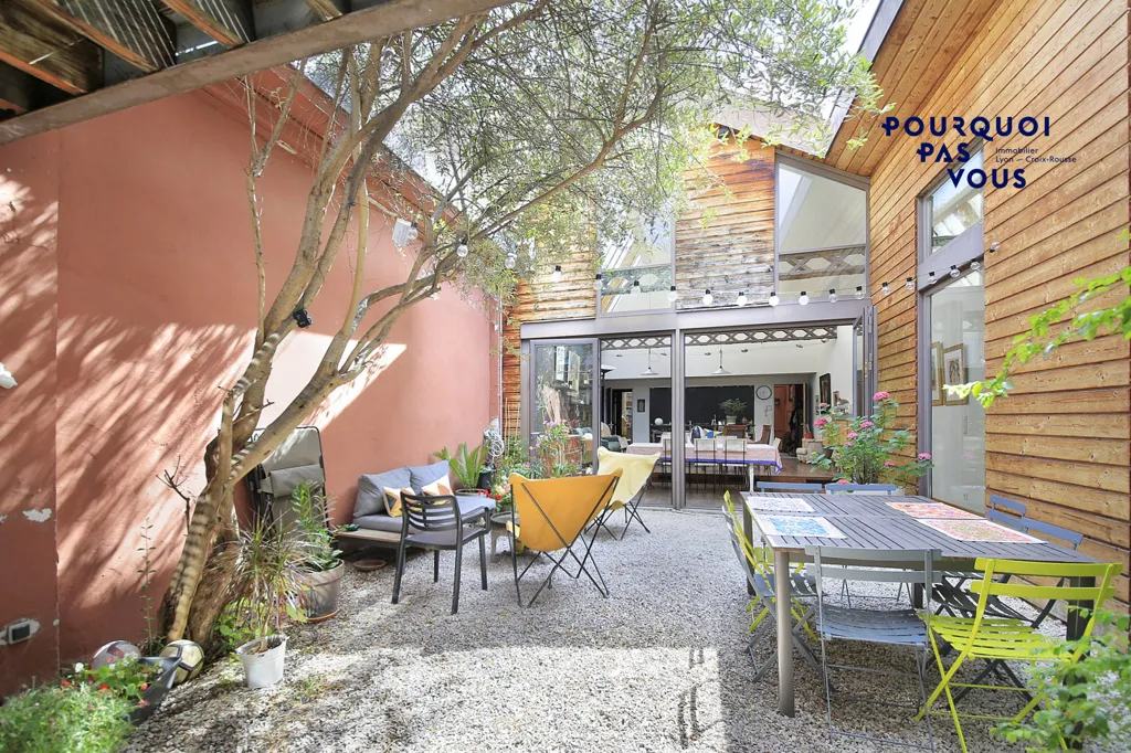Aed - Loft with Patio in Lyon 4e