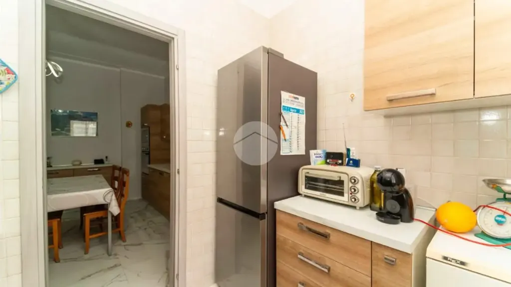 Köök - Rustic-Style Flat with Balcony in Torino