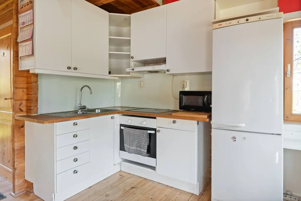 Cuisine - Two Renovated Cottages with Sea View in Långvik