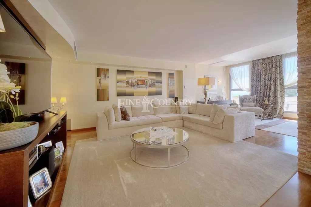 Soggiorno - Penthouse Villa with Sea View at Monaco Border