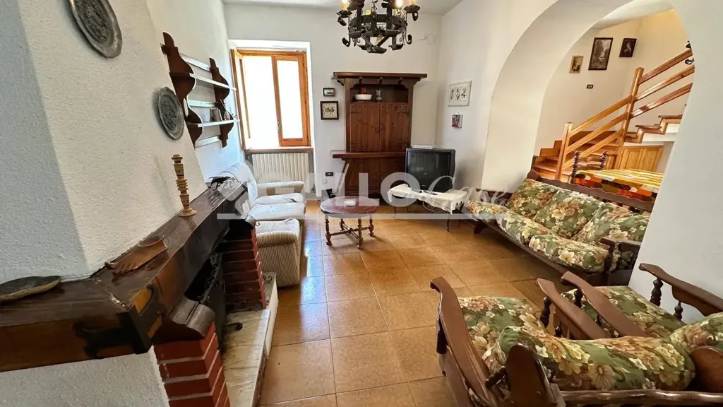 Living Room - Villa with Multiple Apartments near Camigliatello Silano