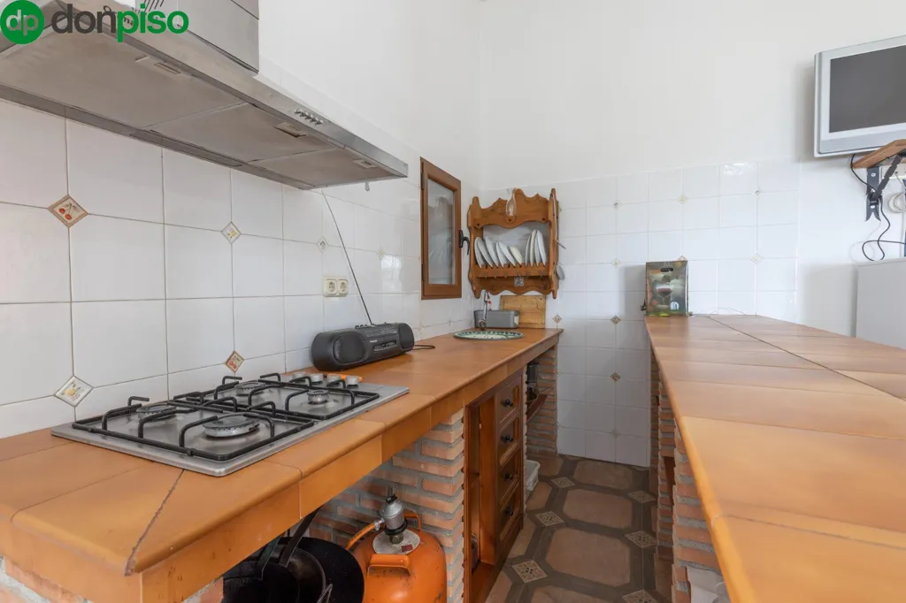 Kitchen - Cortijo with Pools in Sierra de Nigüelas