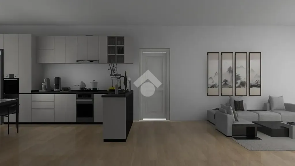 Top-Floor Apartment with Balcony in Loseto
