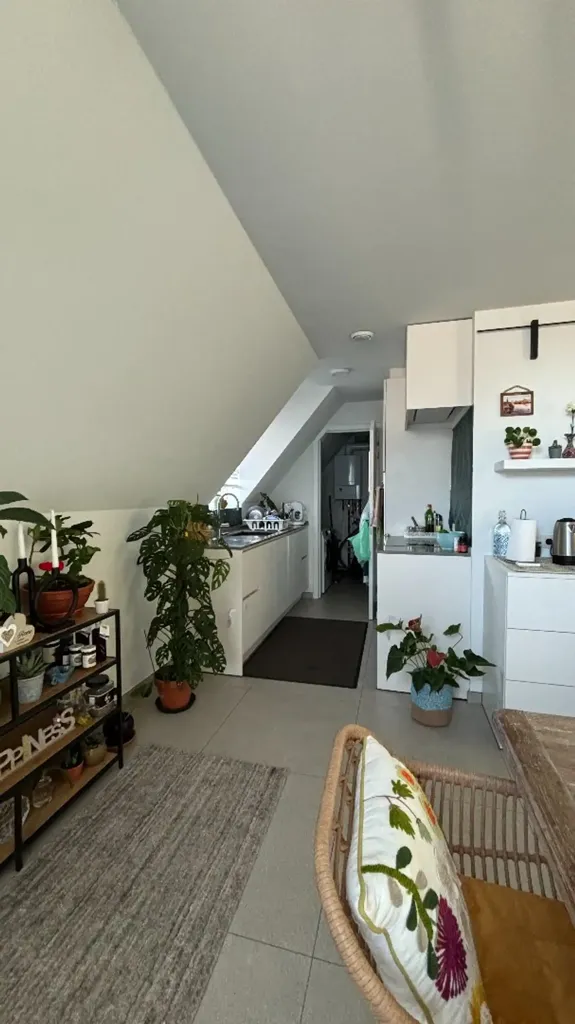 Dining Room - Apartment with Two Terraces in Kuurne