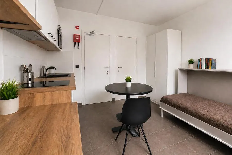Bedrooms - Modern Apartment with Terrace in Leuven