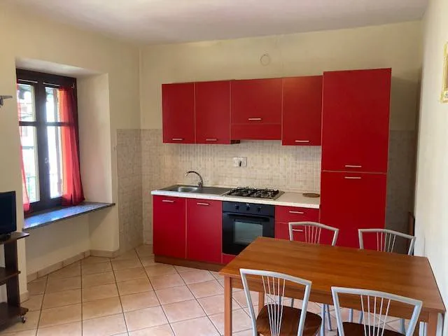 Köök - Rearranged Apartment with Balcony in Bobbio Pellice