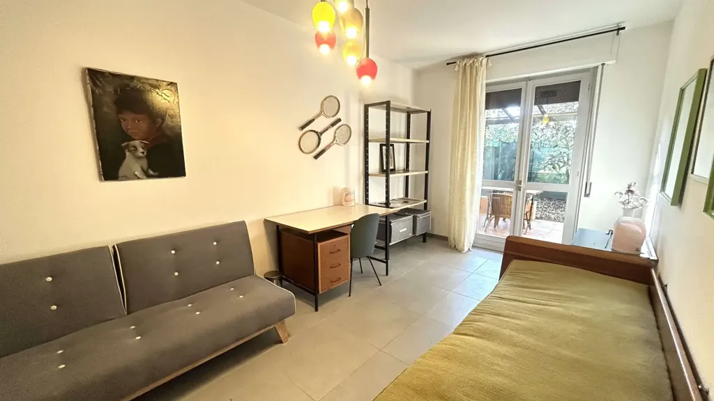 Séjour - Quadrilocale with Private Garden in Sirmione