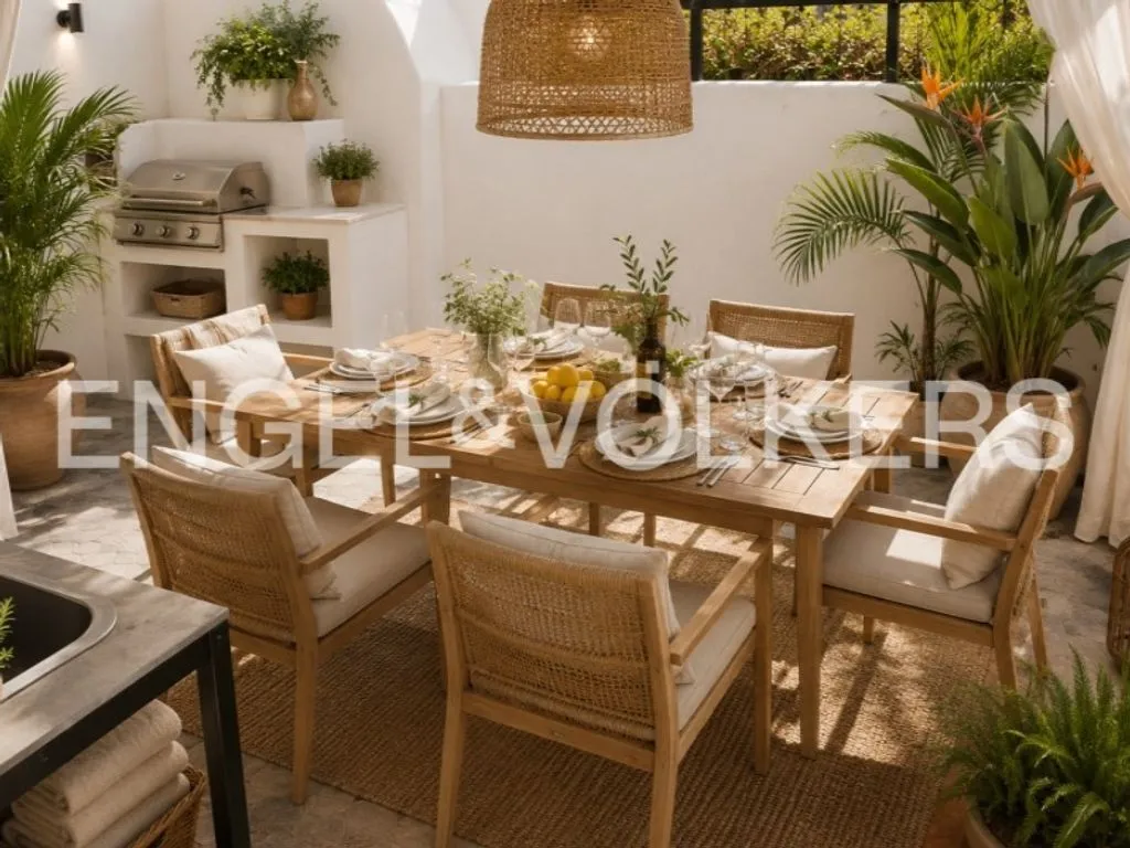 Terrasse - Renovated Flat with Patio in Faro