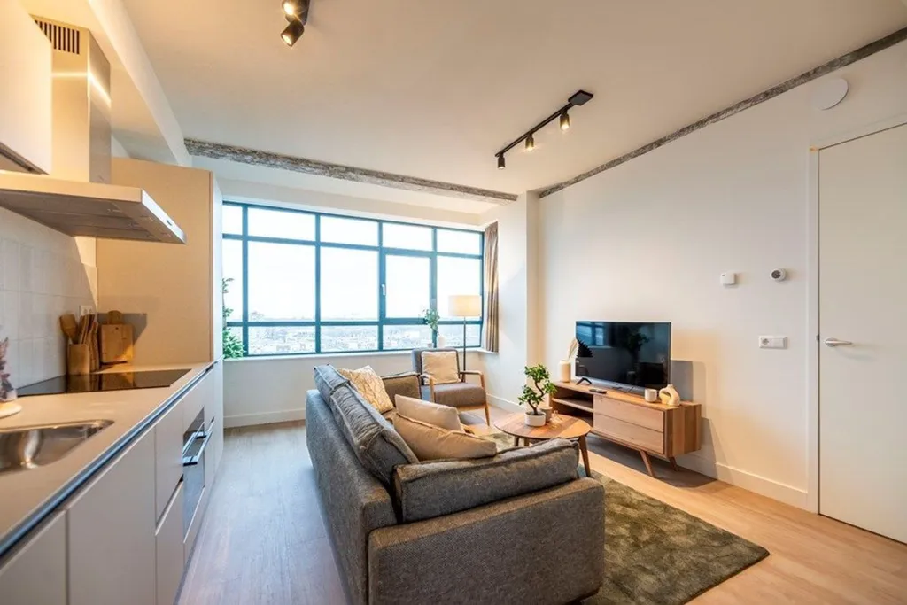 Séjour - Renovated Apartment in Character Building, Rotterdam