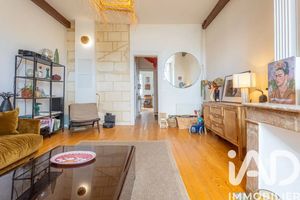 Soggiorno - Duplex Apartment with Garonne View in Bordeaux