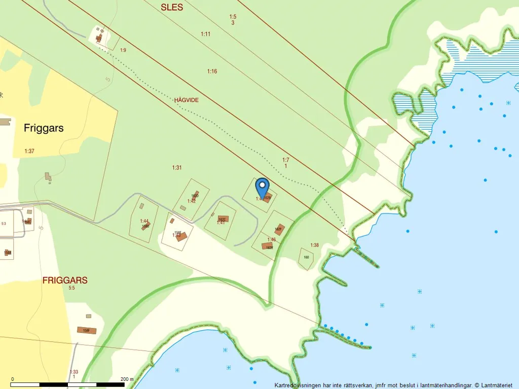 Plot with Sea View in Boge Friggars