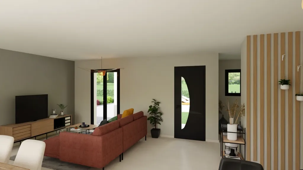 New 4-Bedroom House with Garden in Odenas