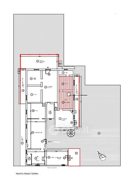 Plan - Villa with Sea View in Policoro