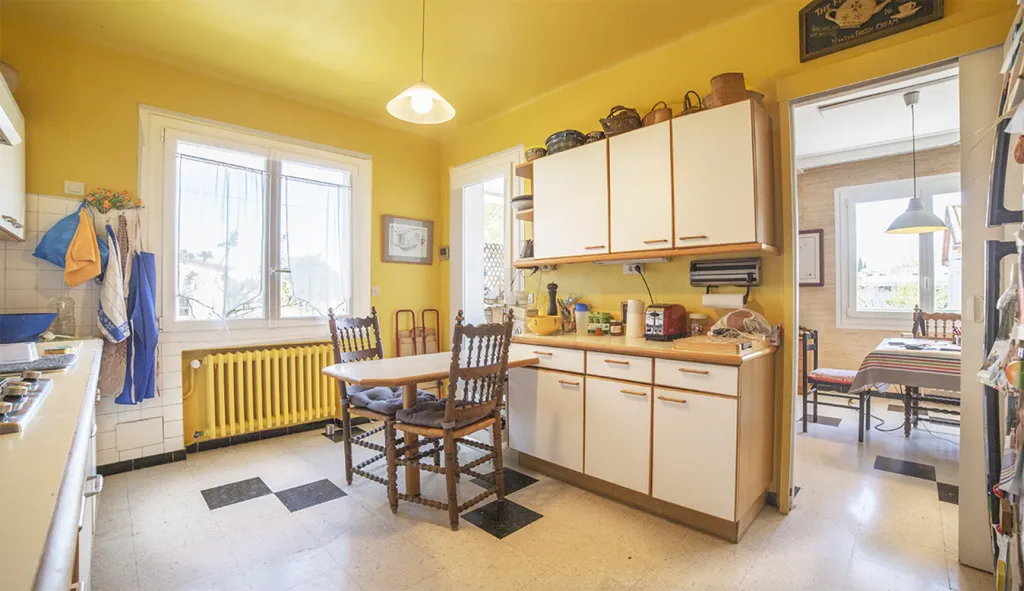 Cuisine - Grande Maison avec Piscine au Plan des 4 Seigneurs, Montpellier