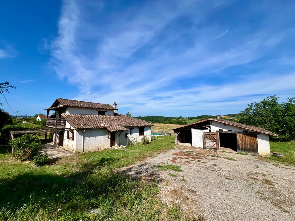 Esterno - Stone House with Garden in Monclar d'Agenais