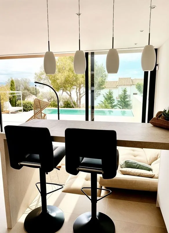 Köök - Modern Villa with Pool in Alcanada, Alcúdia