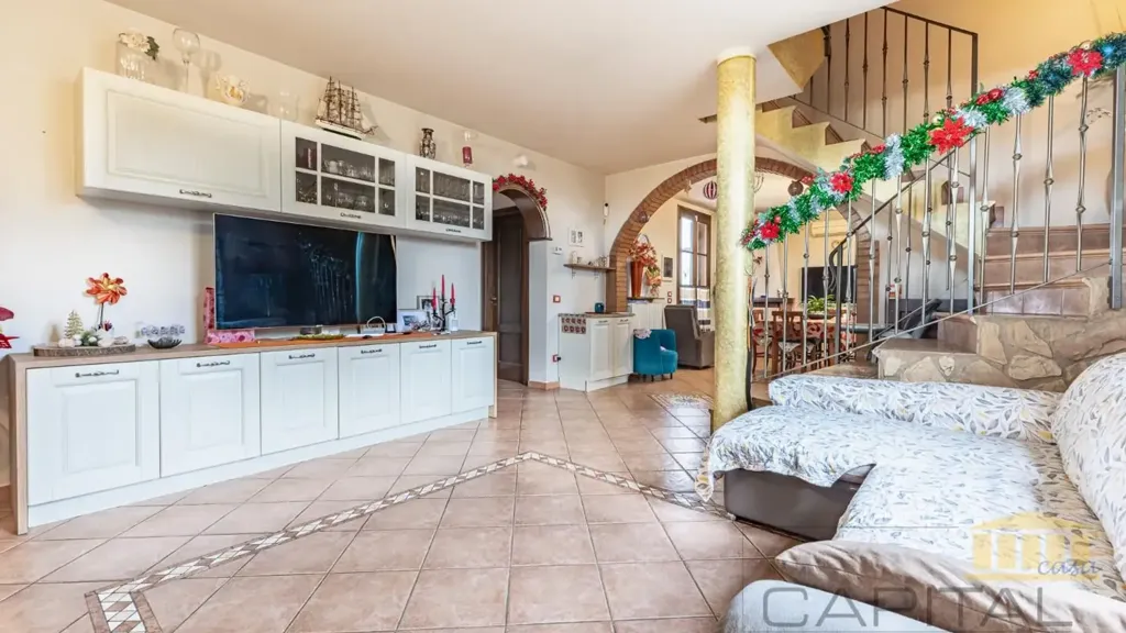 Séjour - Villa with Pool in Fucecchio