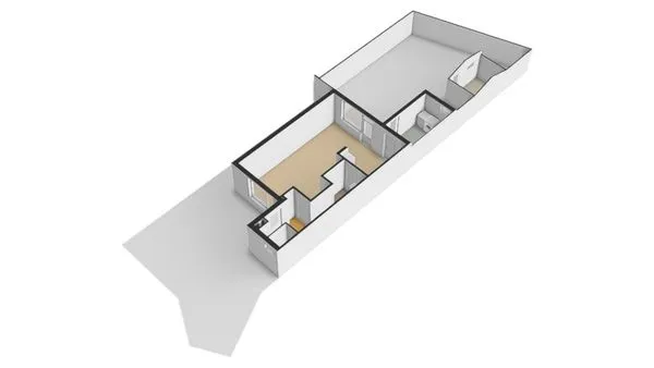 Planimetria - Two-Storey House with Private Garden in Reuver