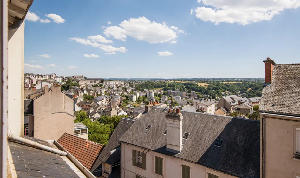 Balcon - Appartement T1 Bis en Copropriété à Rodez