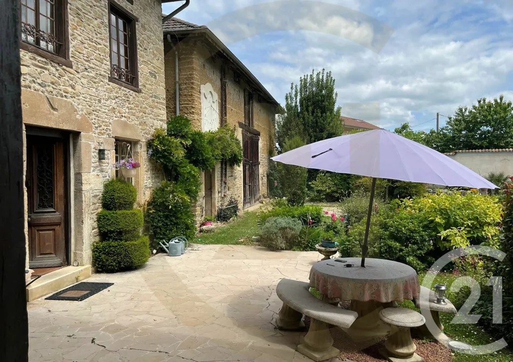 Terrass - Character House with Pool near Lyon