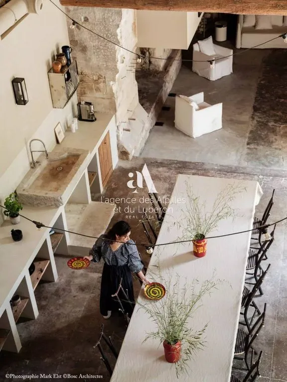 Söögituba - Luxury Farmhouse with Pool in Eyragues