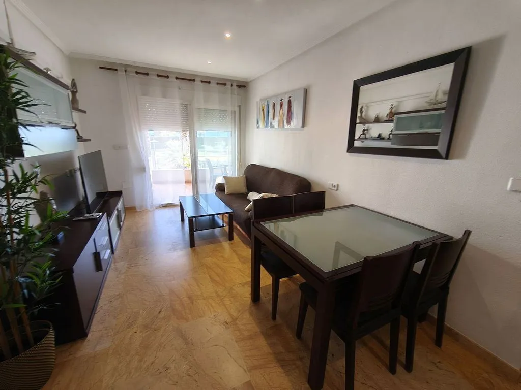 Seafront Apartment with Pool in Cabo Roig
