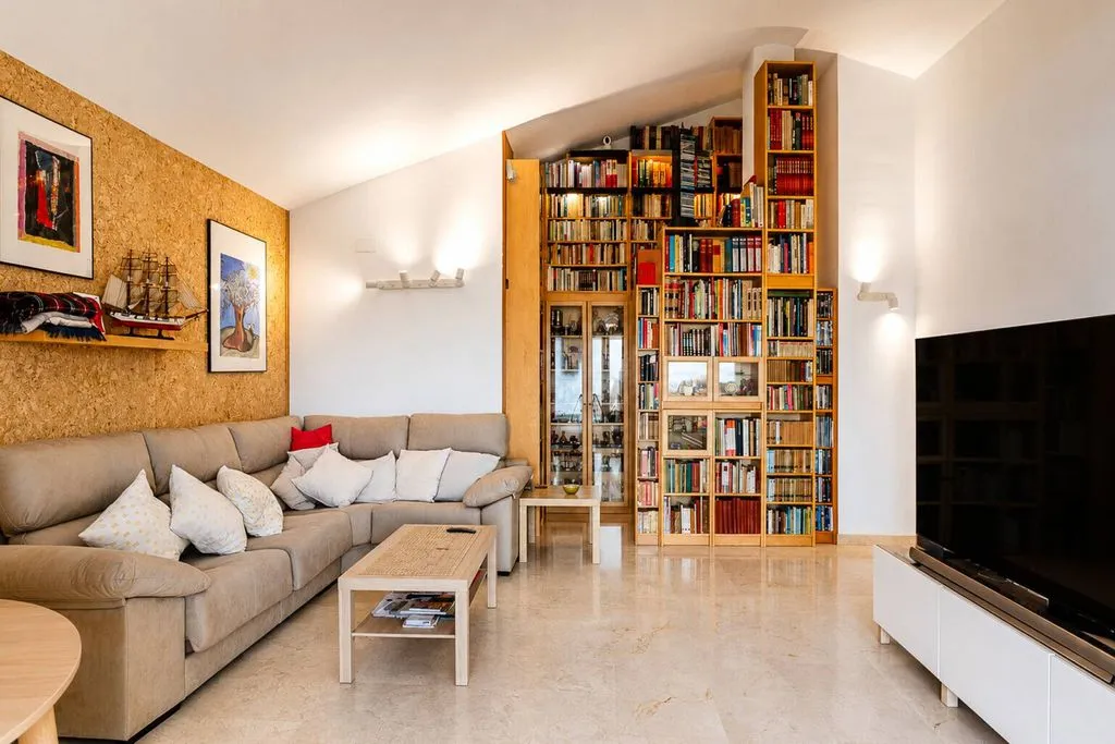 Soggiorno - Duplex Penthouse with Sea View in Sitges