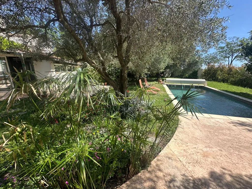 Piscine - Villa de Plain-pied avec Piscine entre Pignan et Cournonterral