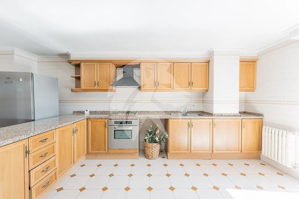 Köök - Apartment with Terrace in Castellón Centre