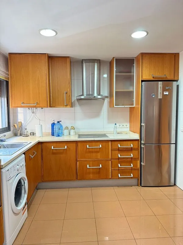 Köök - Apartment with Air Conditioning in Burriana Centre