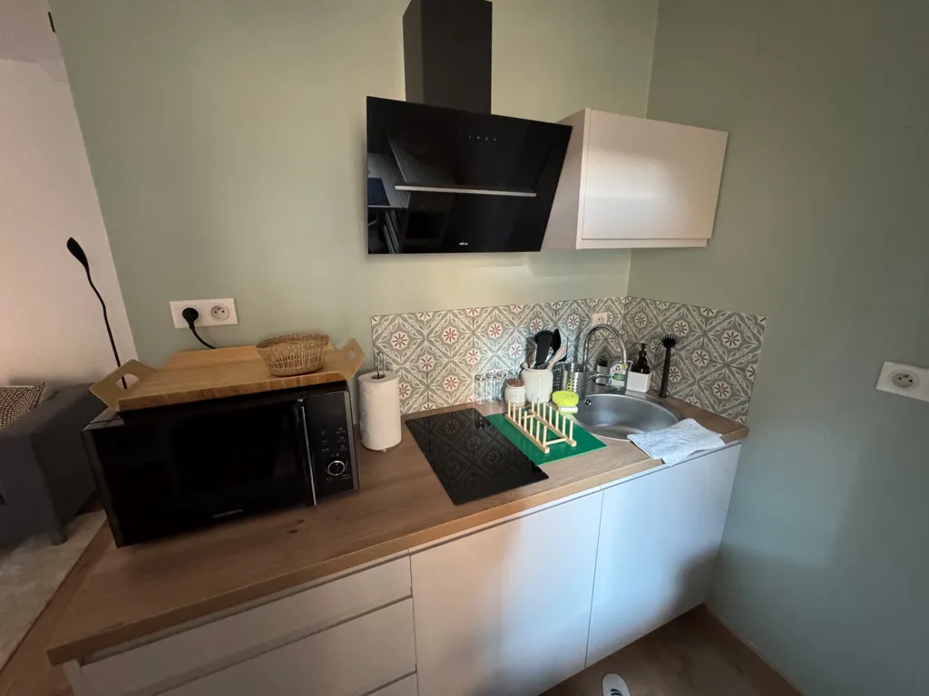 Cuisine - Appartement Rénové 2 Pièces Centre-ville de Pau