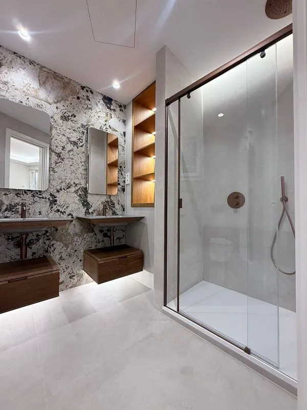 Salles de bain - Luxury Apartment with Balconies in Moncloa