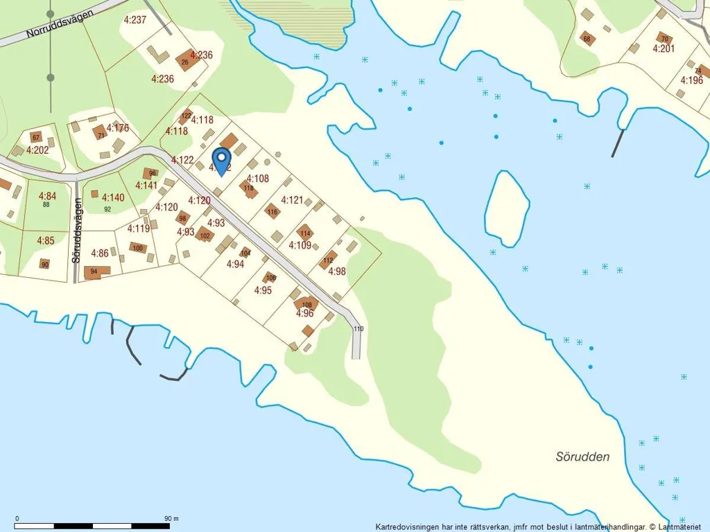 4-toaline maja asukohas Luleå kommun
