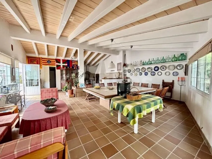 Séjour - Rustic Chalet with Pool in Alaior