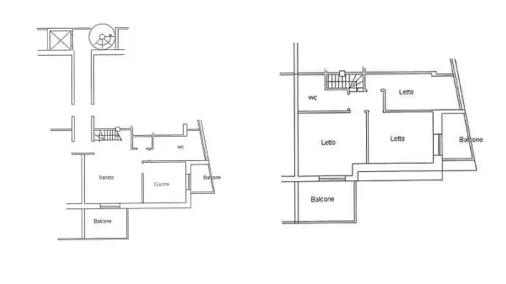 Plaan - Apartment with Panoramic View in Civitavecchia