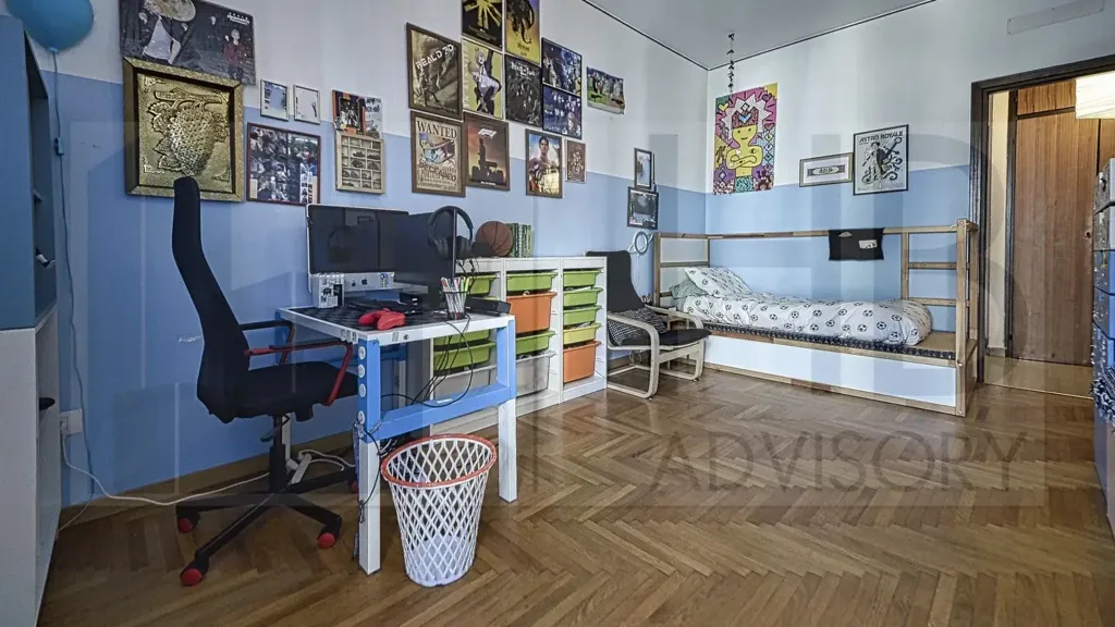 Chambres - Spacious Trilocale with Balcony in Milan