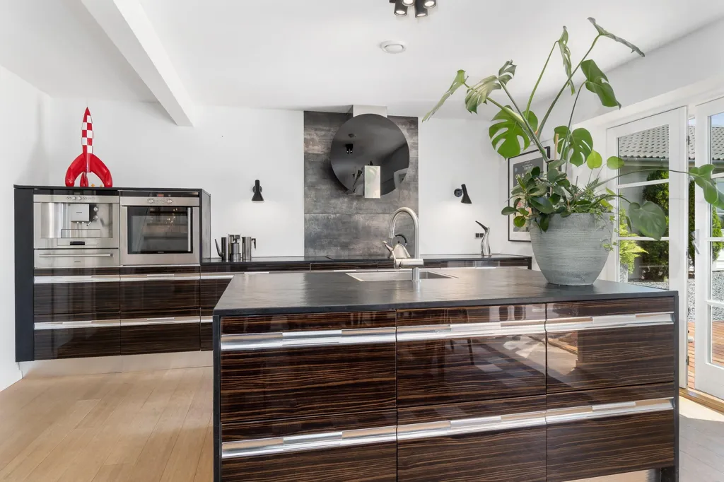 Cuisine - Villa with Terrace in Snave, Haarby