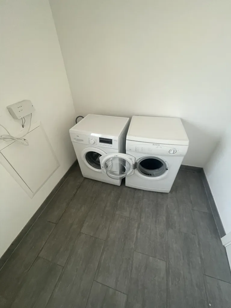 Pesuköök - Furnished 2-Bedroom Apartment in Hasselager