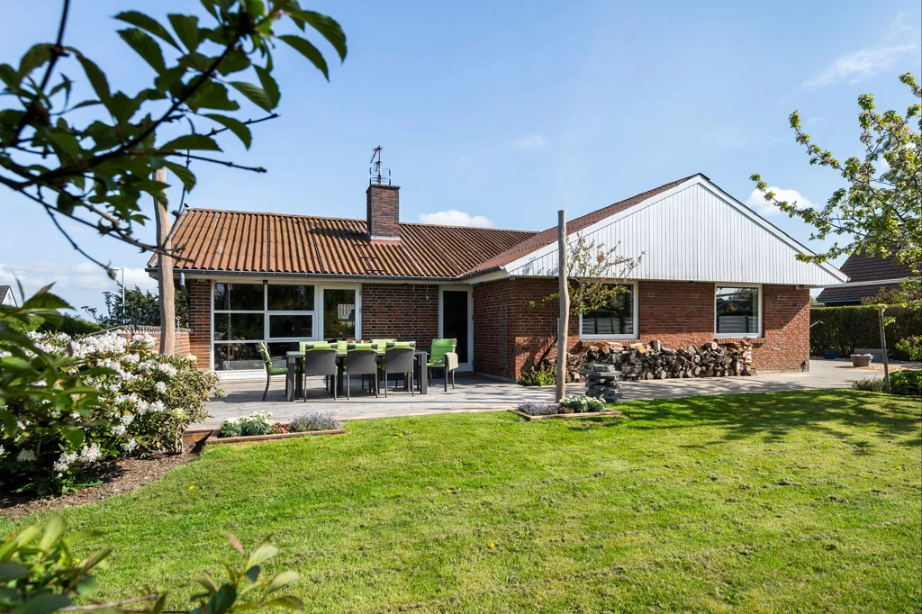 Jardin - Fenced Villa with Garden in Galten