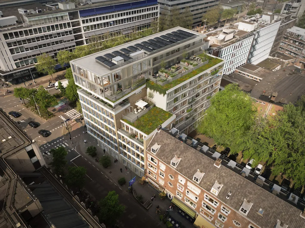Vista aerea - Luxury Turn-Key Flat in Rotterdam Centre