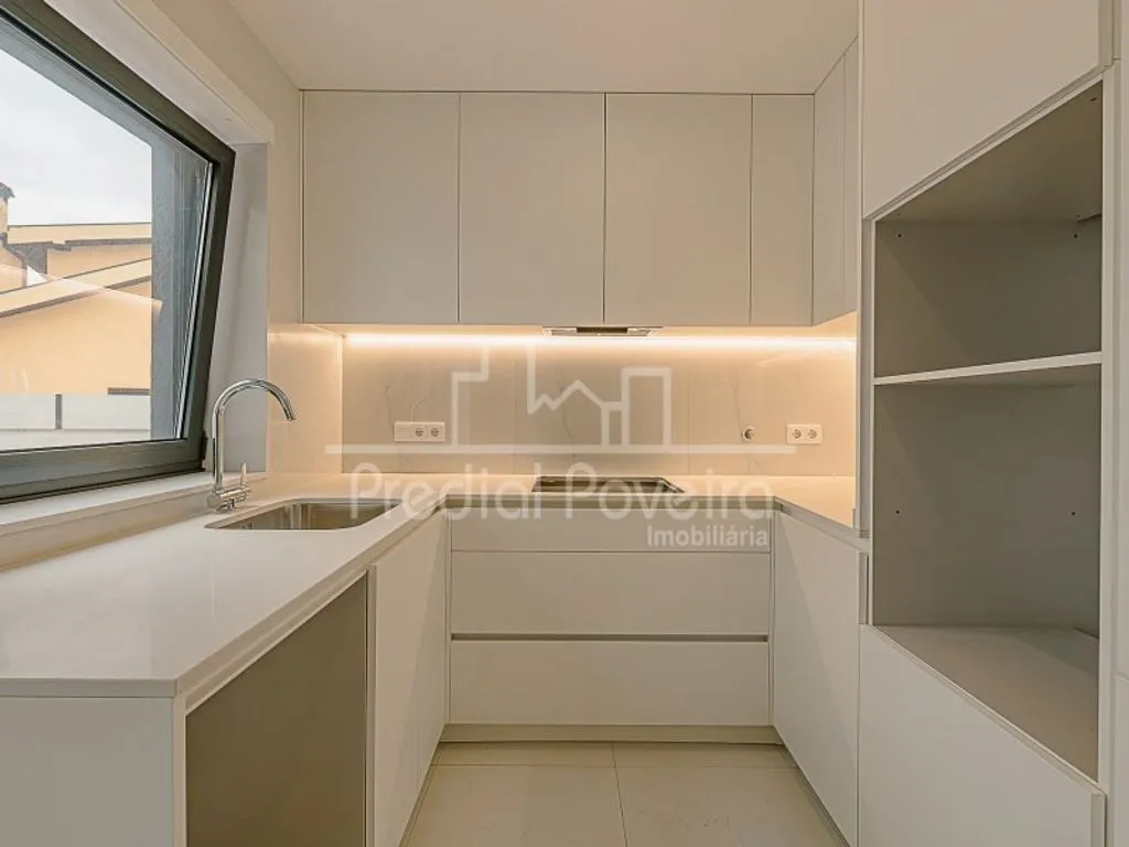 Köök - New Duplex Flat with Terrace in Póvoa de Varzim