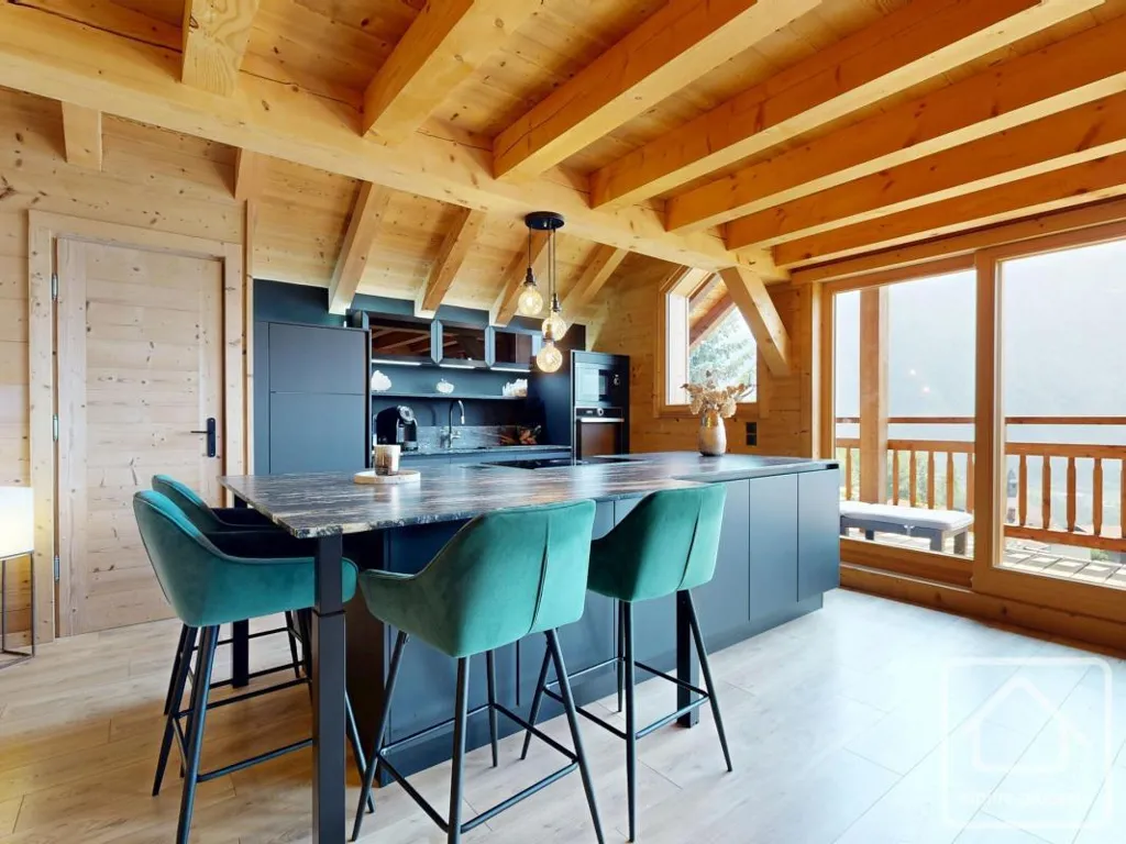 Cuisine - Loft Rénové avec Terrasse Sud à La Motte