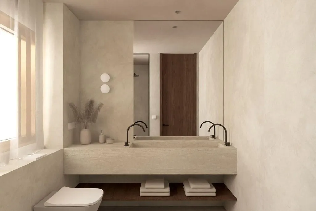 Salles de bain - Luxury Flat with East-Facing Windows in Madrid