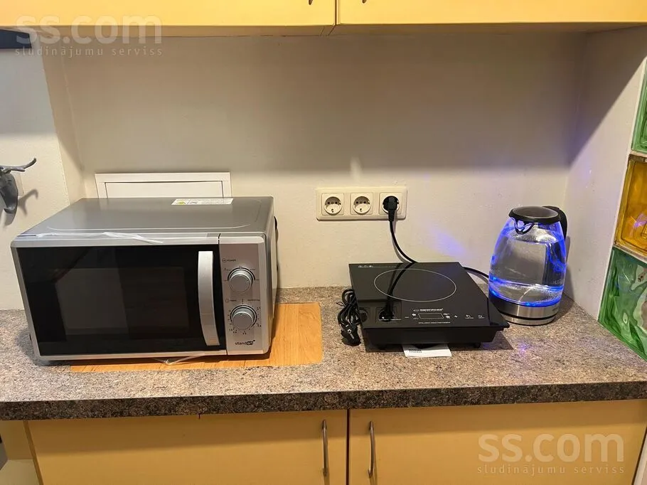 Köök - Studio Apartment with Kitchen in Riga Centre