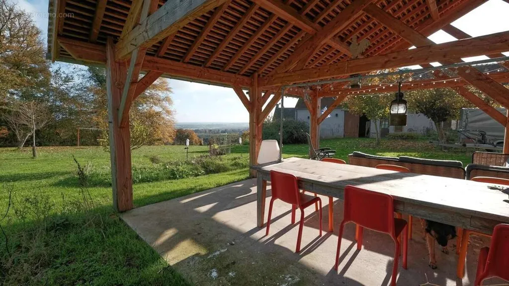 Terrass - Authentic House with Panoramic View in Champallement