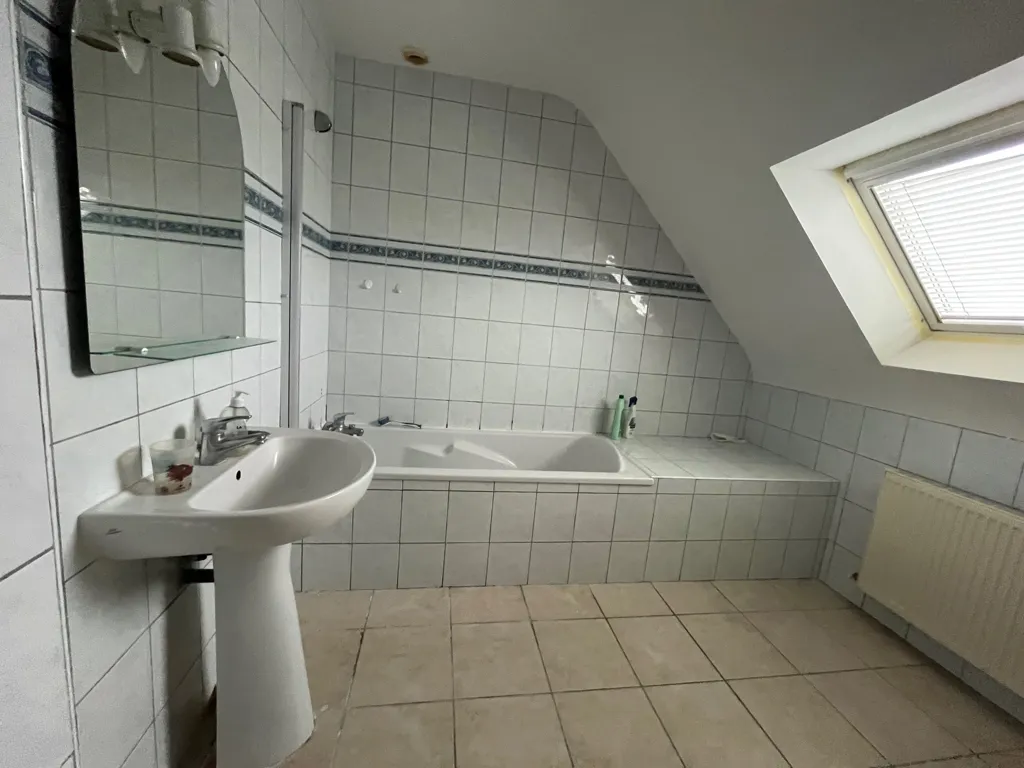 Bathrooms - Five-Piece House with Garden in Loguivy Lès Lannion