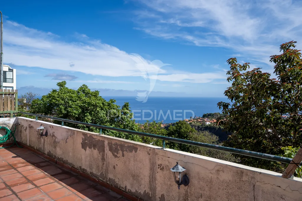 Terrasse - T2 Apartment with Balcony and BBQ in Caniço