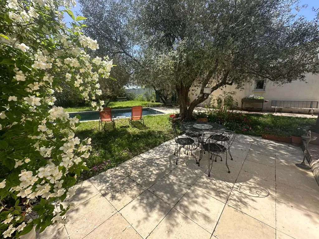 Terrasse - Villa de Plain-pied avec Piscine entre Pignan et Cournonterral