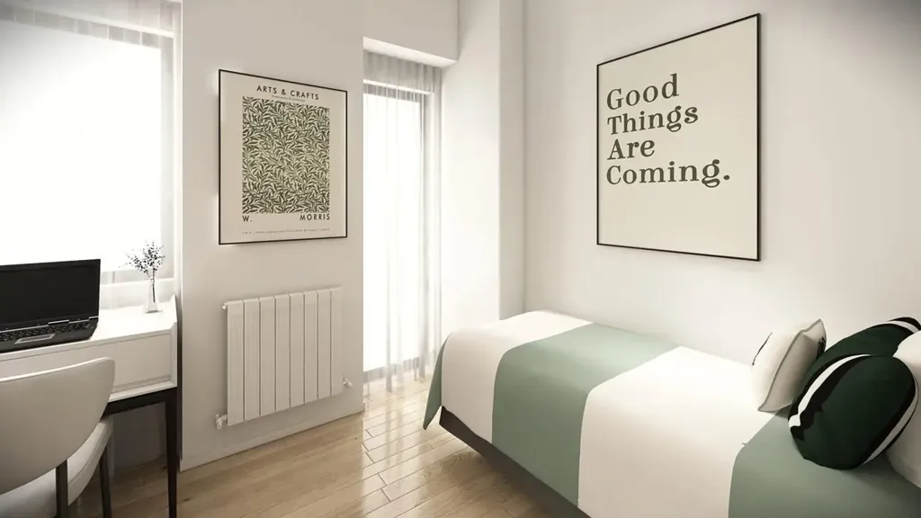 Camere da letto - Rustic-Style Flat with Balcony in Fleming, Rome