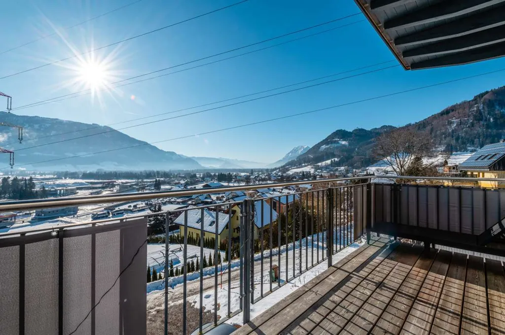 Balcon - Modern Apartment with Panoramic View in Weißenbach